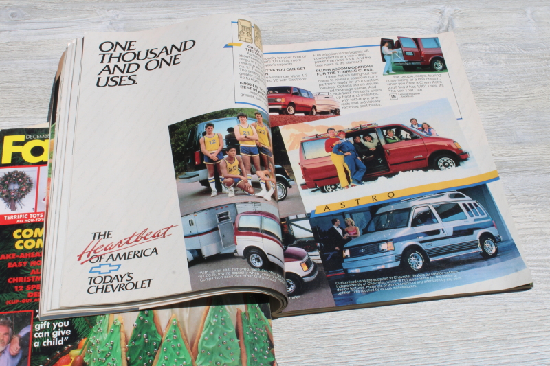photo of lot 80s vintage Family Circle Christmas magazines baking, holiday recipes, tons of ads!  #2